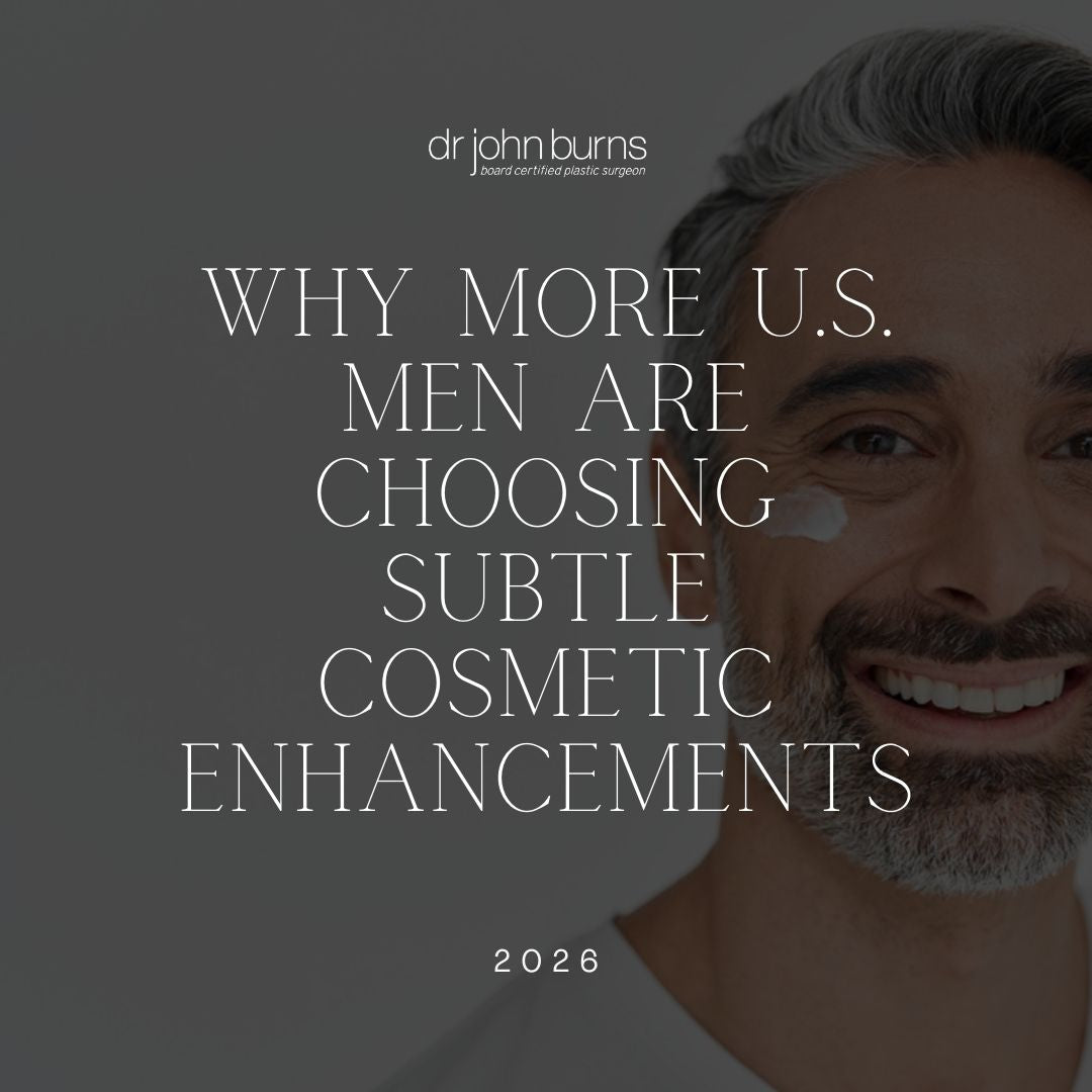 Subtle Cosmetic Surgery for Men in 2026 | Dr. John Burns Dallas