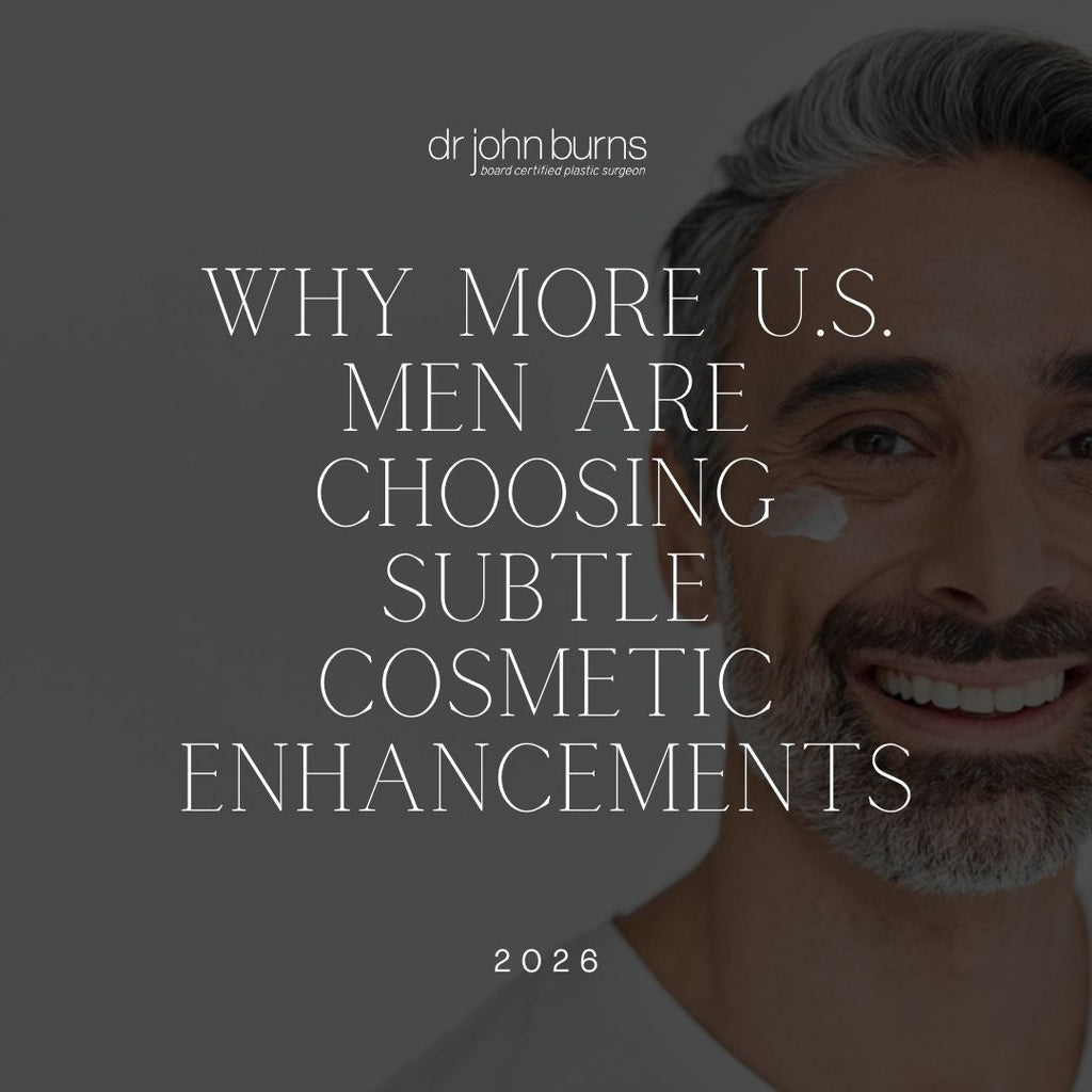Subtle Cosmetic Surgery for Men in 2026 | Dr. John Burns Dallas