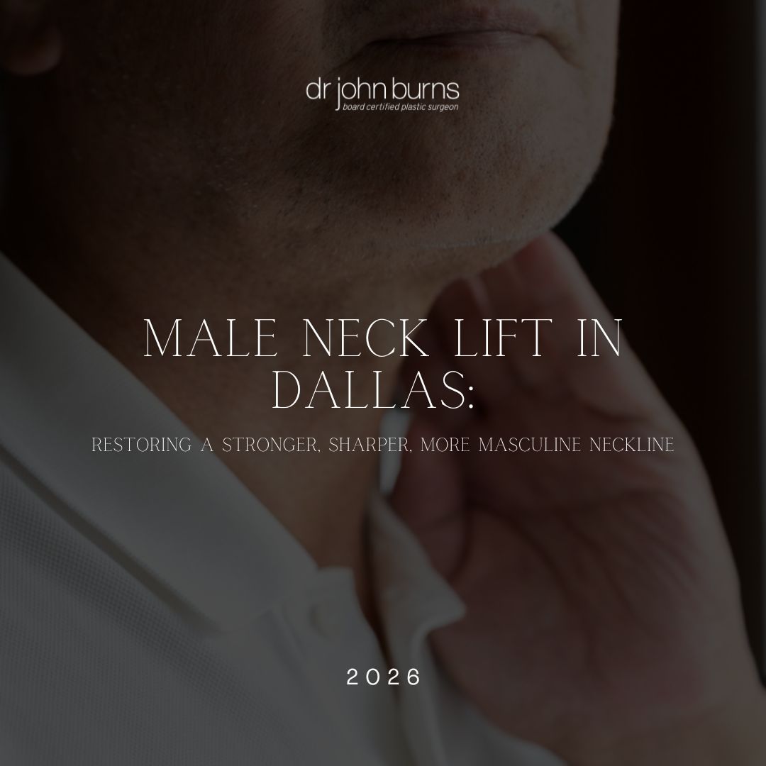 Male Neck Lift Dallas | Sharper Jawline & Masculine Neck Contour