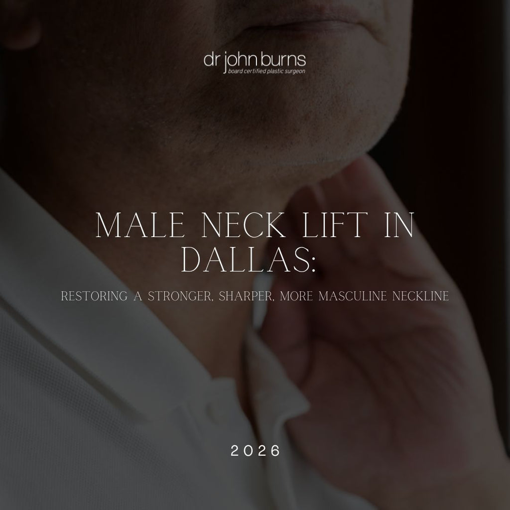 Male Neck Lift Dallas | Sharper Jawline & Masculine Neck Contour