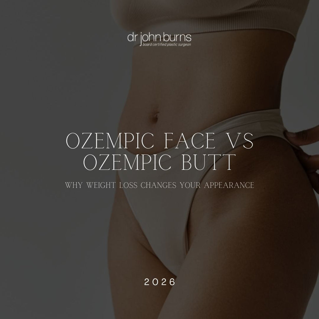 Ozempic Face vs Ozempic Butt: Why Weight Loss Changes Your Appearance | Dr. John Burns