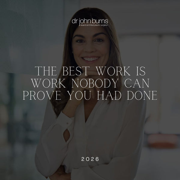 The Best Plastic Surgery Is the Work Nobody Can Prove You Had Done