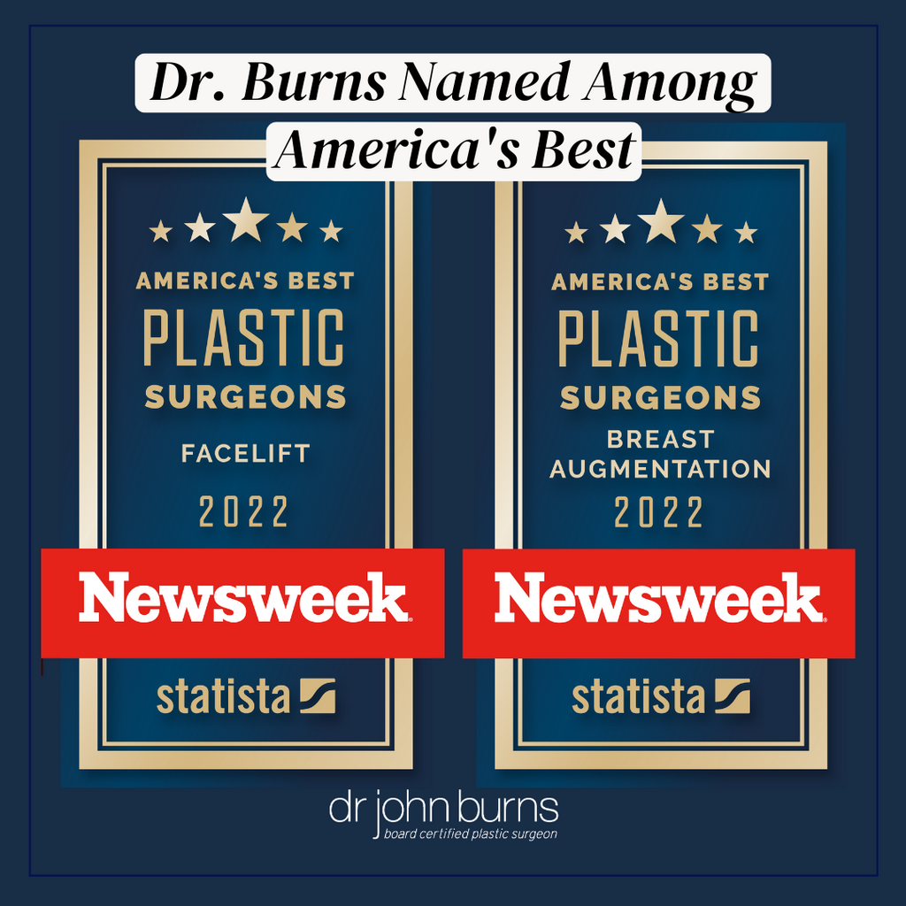 Dr. John Burns Named To America's Top Plastic Surgeons by Newsweek & Statista
