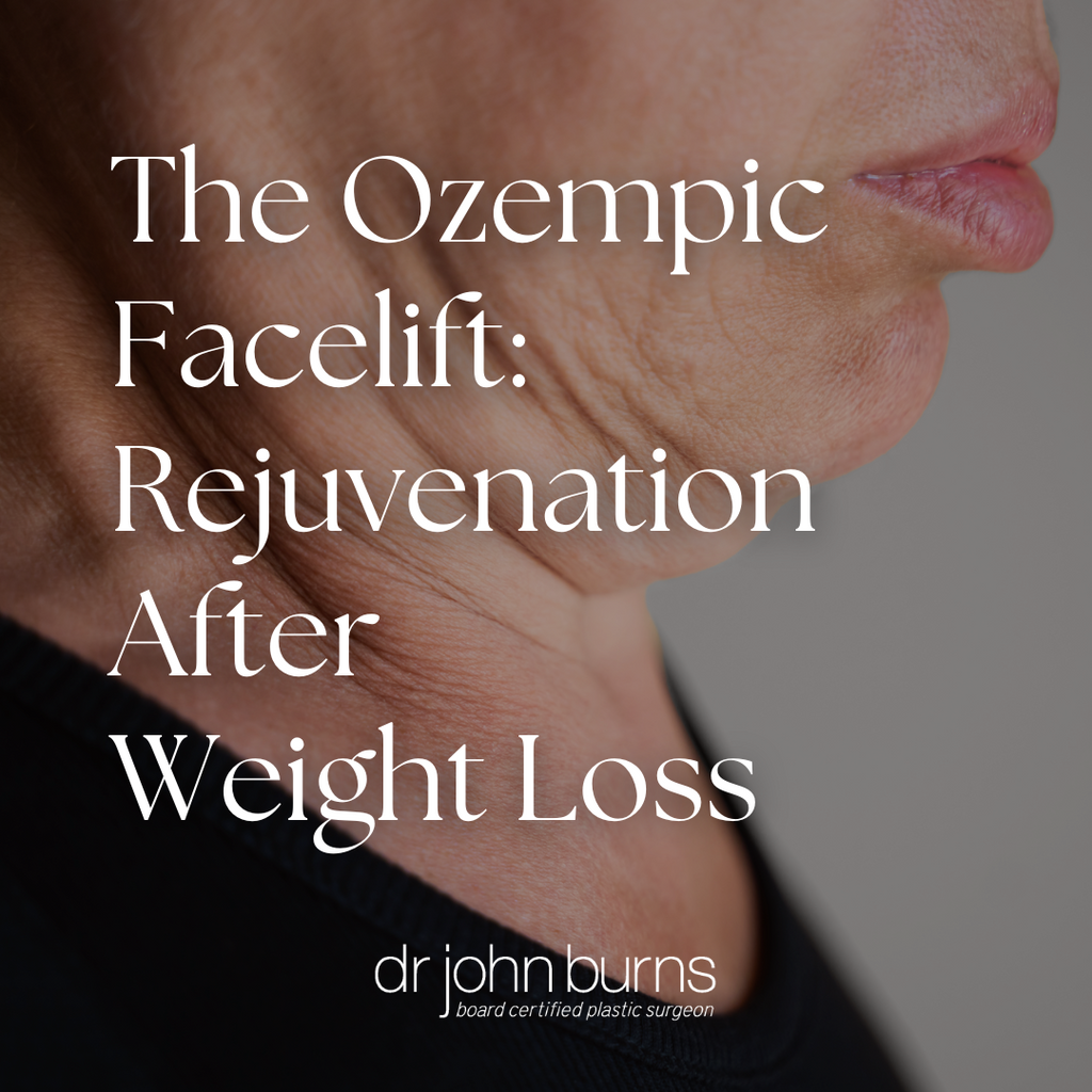 The Ozempic Facelift: Rejuvenation After Weight Loss