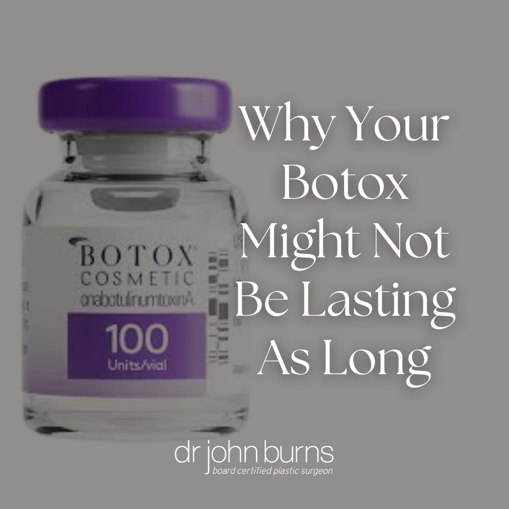 Why Your Botox Might Not Be Lasting As Long