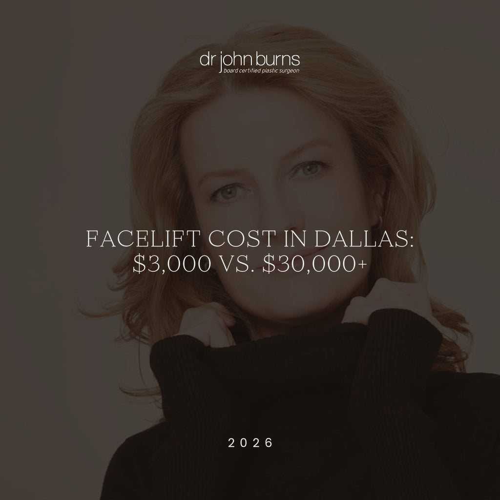 Facelift Cost in Dallas (2026): $3,000 vs. $30,000+
